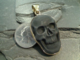 Obsidian, Alchemia Skull Pendant