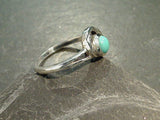 Size 6 Turquoise, Sterling Silver Ring