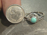 Size 6 Turquoise, Sterling Silver Ring