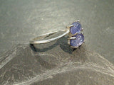 Size 8 Tanzanite, Sterling Silver Ring