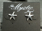 Sterling Silver Starfish Stud Earrings