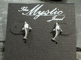 Sterling Silver Dolphin Stud Earrings