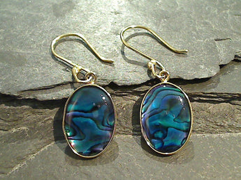 Blue Abalone, Alchemia Earrings