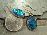 Blue Abalone, Alchemia Earrings