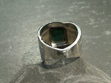 Size 7 Malachite, Sterling Silver Ring