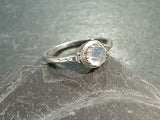 Size 8.25 Moonstone, Sterling Silver Ring