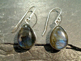 Labradorite, Sterling Silver Earrings