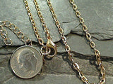 17" - 20" Gold Tone Open Link Chain