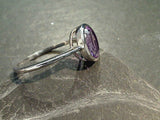 Size 9.75 Amethyst, Sterling Silver Ring