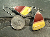 Mookaite Jasper, Sterling Silver Earrings