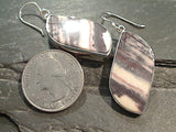 Porcelain Jasper, Sterling Silver Earrings