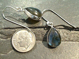 Labradorite, Sterling Silver Earrings