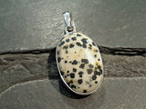 Dalmatian Jasper, Sterling Silver Pendant