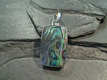 Abalone, Sterling Silver Pendant