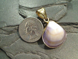 Purple Clam Shell, Alchemia Pendant
