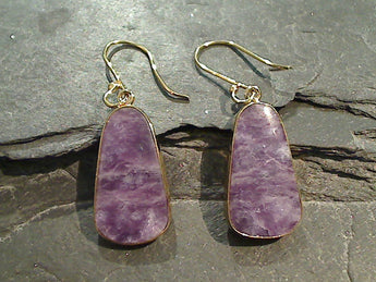 Lepidolite, Alchemia Earrings