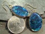 Blue Abalone, Alchemia Earrings