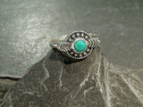 Size 6 Mexican Turquoise, Sterling Silver Ring