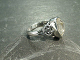 Size 10 Herkimer Diamond, Sterling Silver Ring