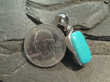 Turquoise, Sterling Silver Pendant