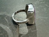 Size 7.25 Charoite, Sterling Silver Ring