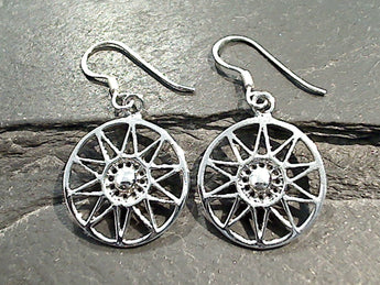 Sterling Silver Star Earrings