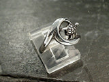 Size 5.75 Sterling Silver Sea Turtle Wave Ring