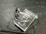 Size 6 Sterling Silver Sea Turtle Wave Ring