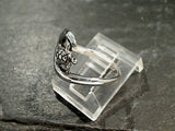 Size 5.75 Sterling Silver Sea Turtle Wave Ring