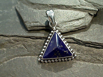 Lapis Lazuli, Sterling Silver Pendant