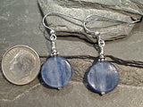 Kyanite, Sterling Silver Earrings