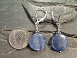 Kyanite, Sterling Silver Earrings