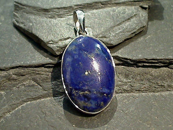 Lapis Lazuli, Sterling Silver Pendant