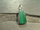 Malachite, Sterling Silver Pendant