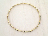 14kt Gold Filled Stretch Bracelet - Style 1 Medium