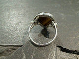 Size 6.25 Tiger's Eye, Sterling Silver Ring