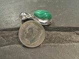 Malachite, Sterling Silver Small Pendant