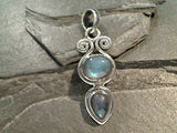 Labradorite, Sterling Silver Pendant