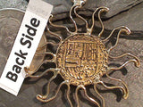 Treasure Coin Replica, Alchemia Sun Pendant