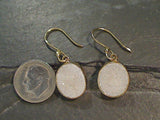 White Druzy, Alchemia Earrings