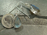 Labradorite, Strling Silver Earrings