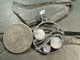 Moonstone, Sterling Silver Pendant