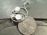 Moonstone, Sterling Silver Pendant
