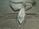 Turquoise, Sterling Silver Pendant