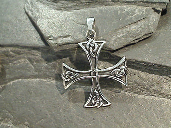 Sterling Silver Celtic Cross Pendant