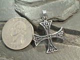 Sterling Silver Celtic Cross Pendant