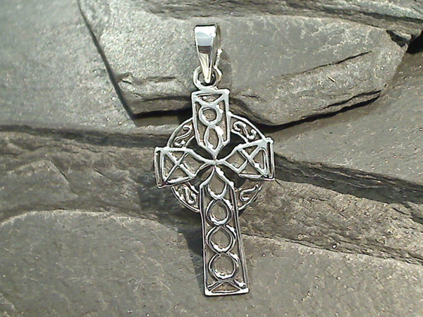 Sterling Silver Celtic Cross Pendant