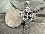 Sterling Silver Celtic Cross Pendant