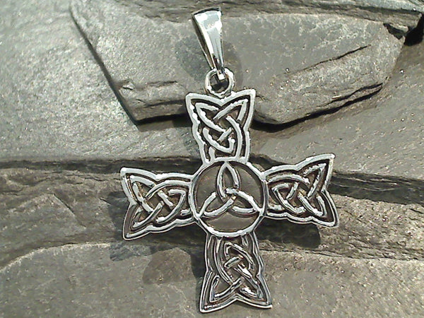 Sterling Silver Celtic Cross Pendant