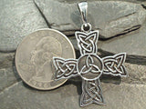 Sterling Silver Celtic Cross Pendant